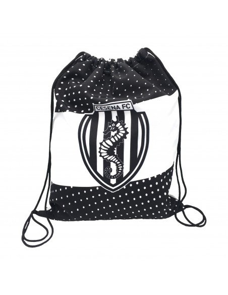 Cesena FC Sack double-sided printed, with black cords.