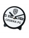 Orologio da tavolo Cesena F.C. con supporto, perfetto per comodino e scrivania.